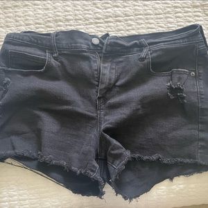 black old navy shorts